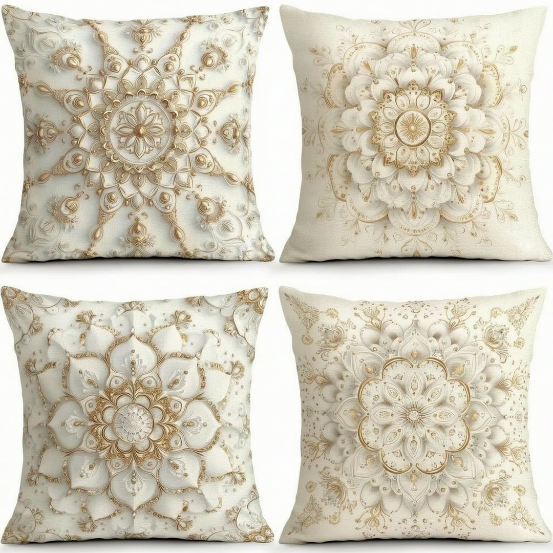 Square Decorative Throw Cushion Covers - Ornatia