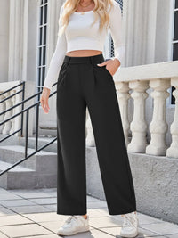 Straight Leg Women's Trousers - Gina