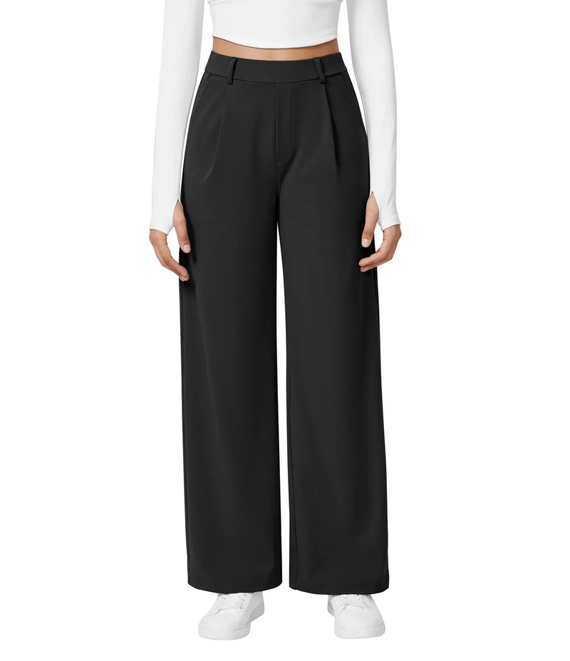 Straight Leg Women's Trousers - Gina
