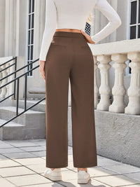 Straight Leg Women's Trousers - Gina