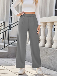 Straight Leg Women's Trousers - Gina