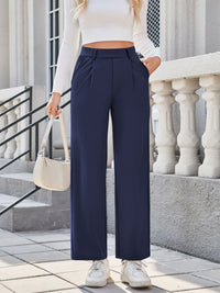 Straight Leg Women's Trousers - Gina