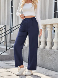 Straight Leg Women's Trousers - Gina