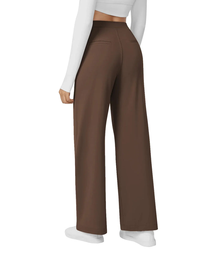 Straight Leg Women's Trousers - Gina