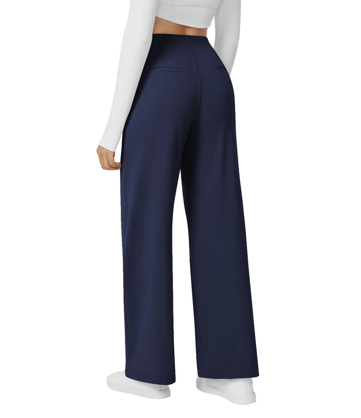 Straight Leg Women's Trousers - Gina