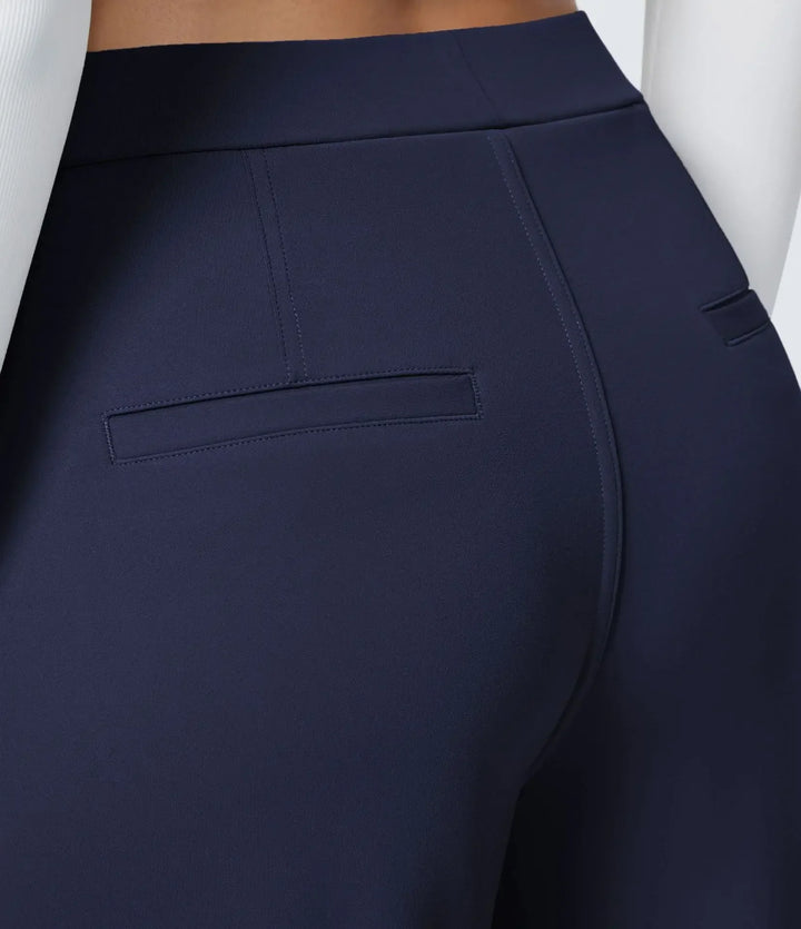 Straight Leg Women's Trousers - Gina