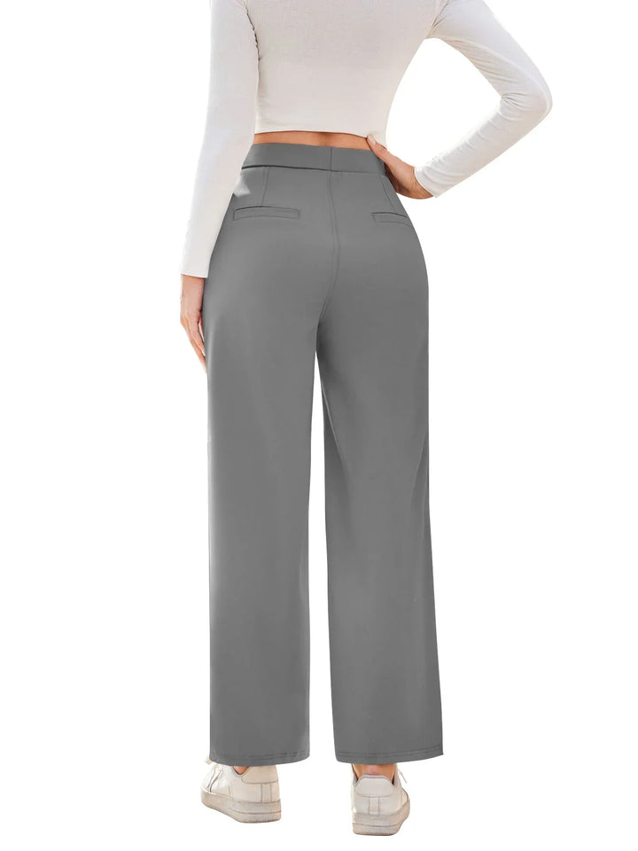 Straight Leg Women's Trousers - Gina