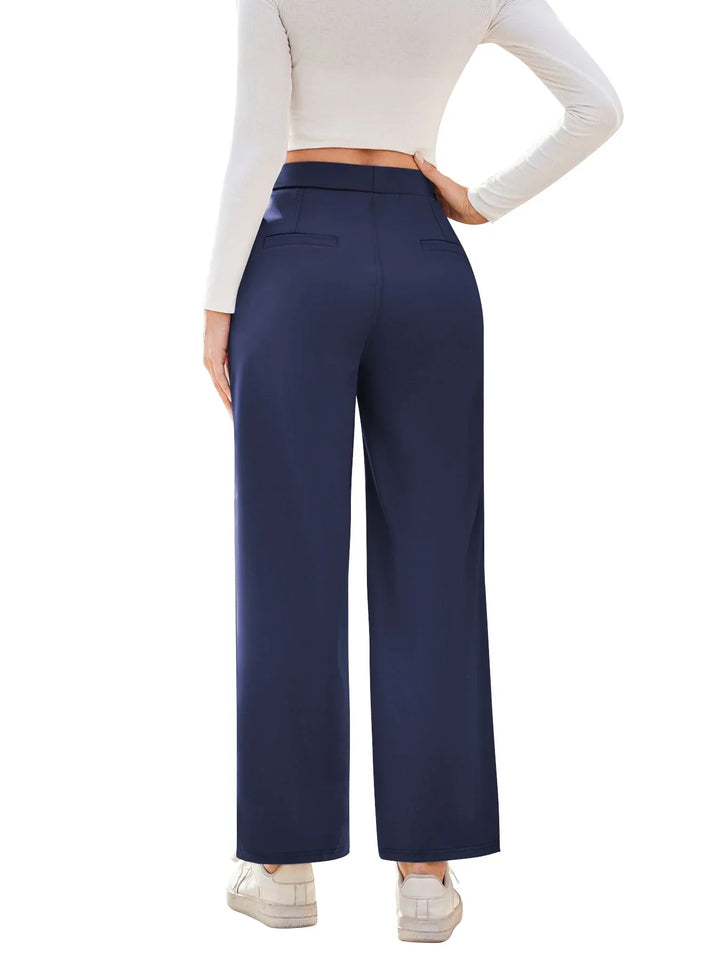 Straight Leg Women's Trousers - Gina