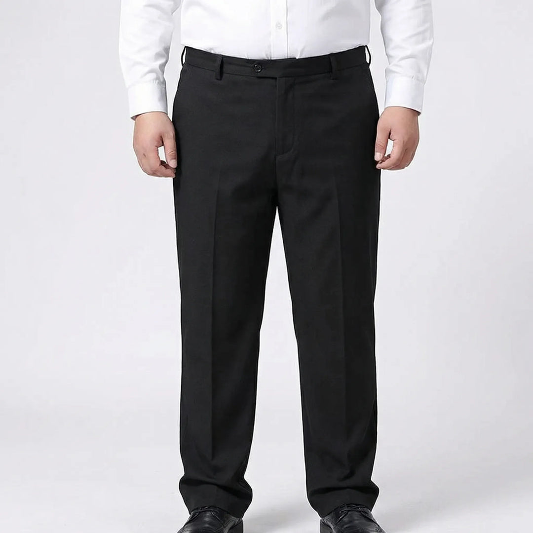 Stretch Waistband Plus Size Trousers - Derek