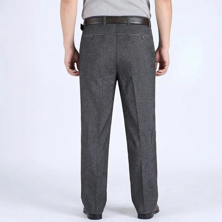 Stretch Waistband Plus Size Trousers - Derek