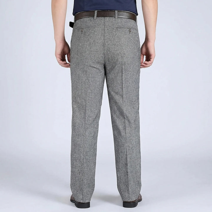 Stretch Waistband Plus Size Trousers - Derek
