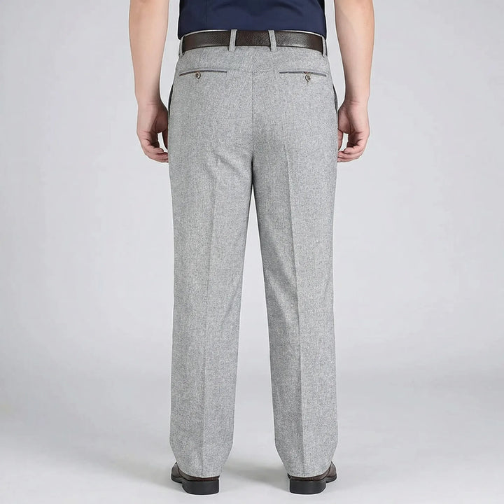 Stretch Waistband Plus Size Trousers - Derek