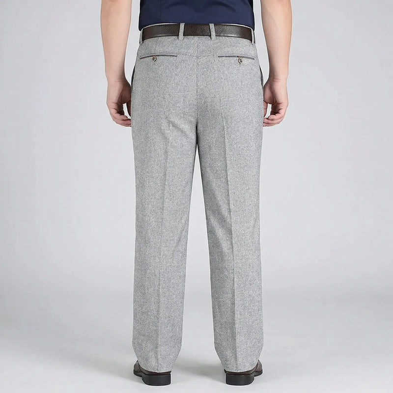 Stretch Waistband Plus Size Trousers - Derek