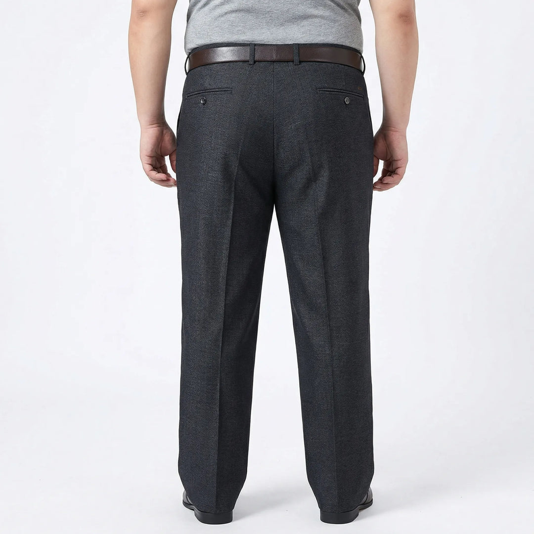 Stretch Waistband Plus Size Trousers - Derek