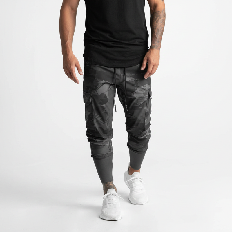 Stretchstoff Joggerhose Mit Taschen -  Francis