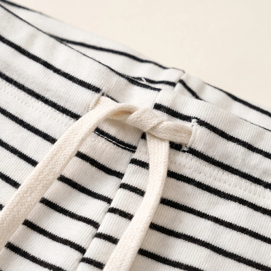 Striped Long Sleeve Pyjama Set - Penny