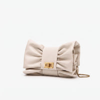 Structured Bow Evening Bag - Gildari