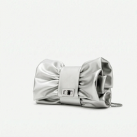 Structured Bow Evening Bag - Gildari