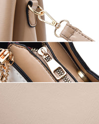 Structured Dual-Tone Female Handbag - Valinta