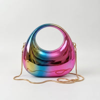 Structured Evening Clutch Bag - Crescora