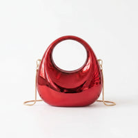 Structured Evening Clutch Bag - Crescora