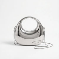 Structured Evening Clutch Bag - Crescora