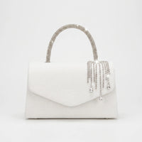 Structured Flap Evening Clutch Bag - Mivana