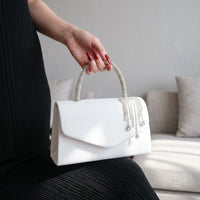 Structured Flap Evening Clutch Bag - Mivana