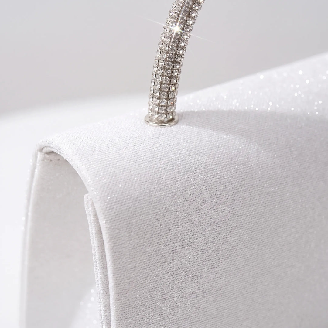Structured Flap Evening Clutch Bag - Mivana
