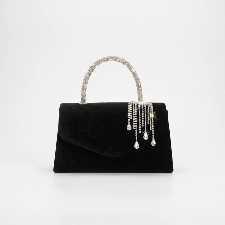 Structured Flap Evening Clutch Bag - Mivana
