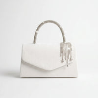 Structured Flap Evening Clutch Bag - Mivana