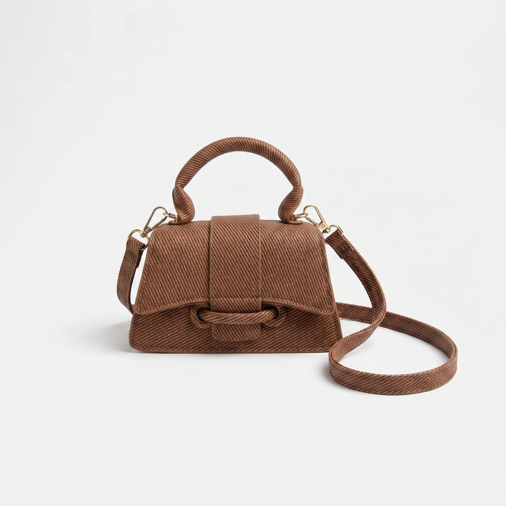 Structured Ladies Small Crossbody Bag - Caelia