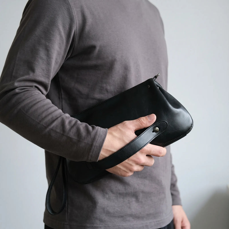 Structured Men's Business Clutch Bag - Vandor