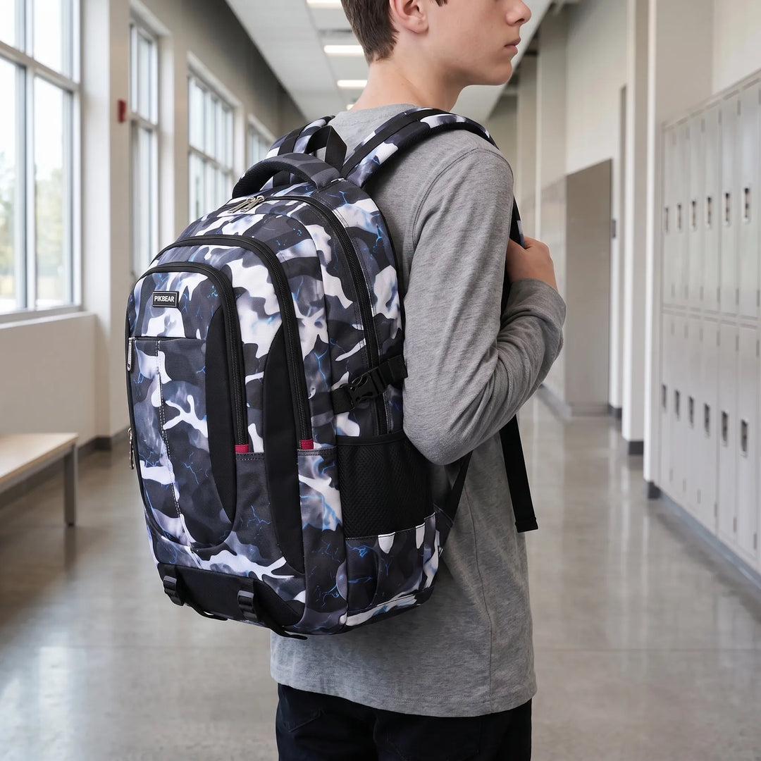 Structured Multi-Compartment School Rucksack - Zenthos