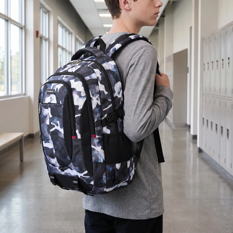 Structured Multi-Compartment School Rucksack - Zenthos