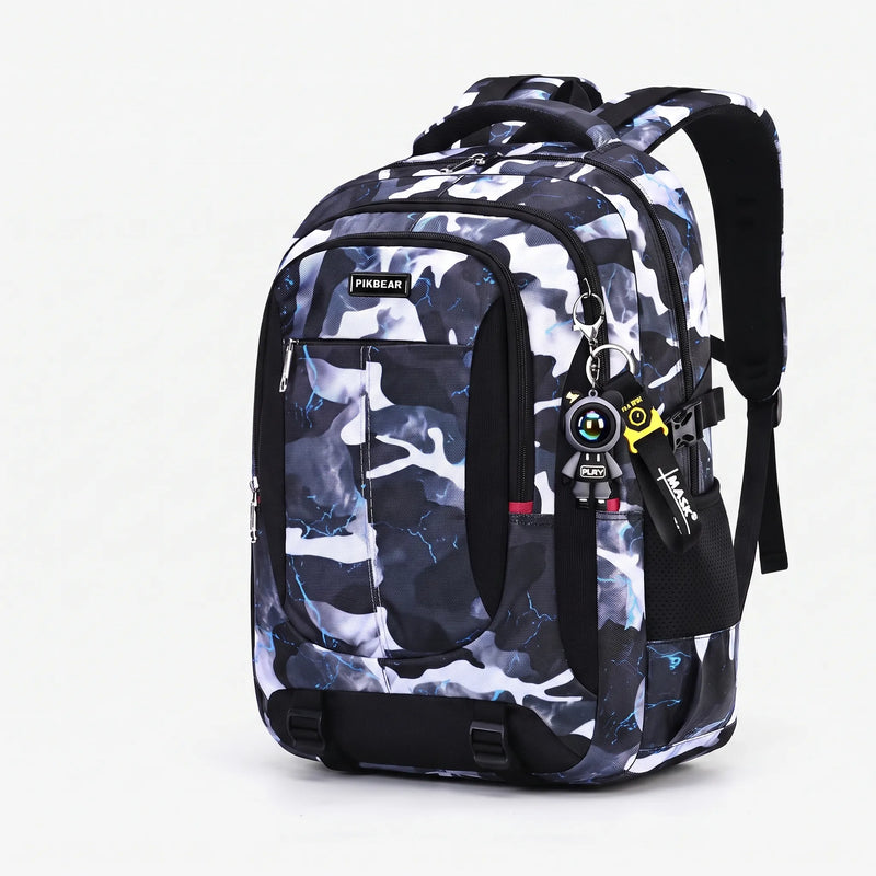 Structured Multi-Compartment School Rucksack - Zenthos