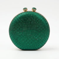 Structured Round Evening Clutch Bag - Noctisa
