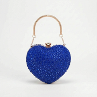 Structured Sparkle Clutch Bag - Celesta