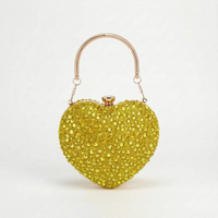 Structured Sparkle Clutch Bag - Celesta