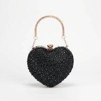 Structured Sparkle Clutch Bag - Celesta