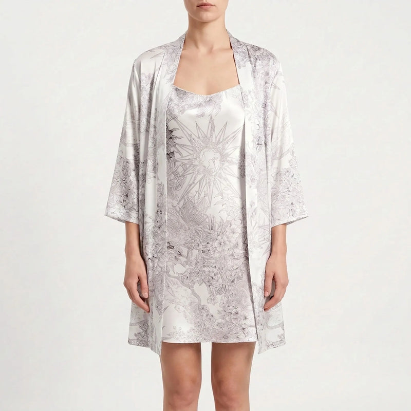 Summer Dressing Gown Set - Bernadette