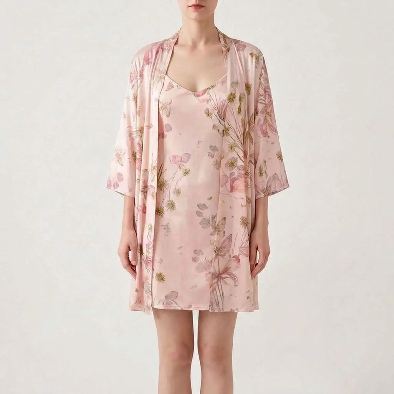 Summer Dressing Gown Set - Bernadette