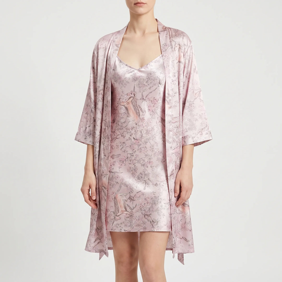 Summer Dressing Gown Set - Bernadette