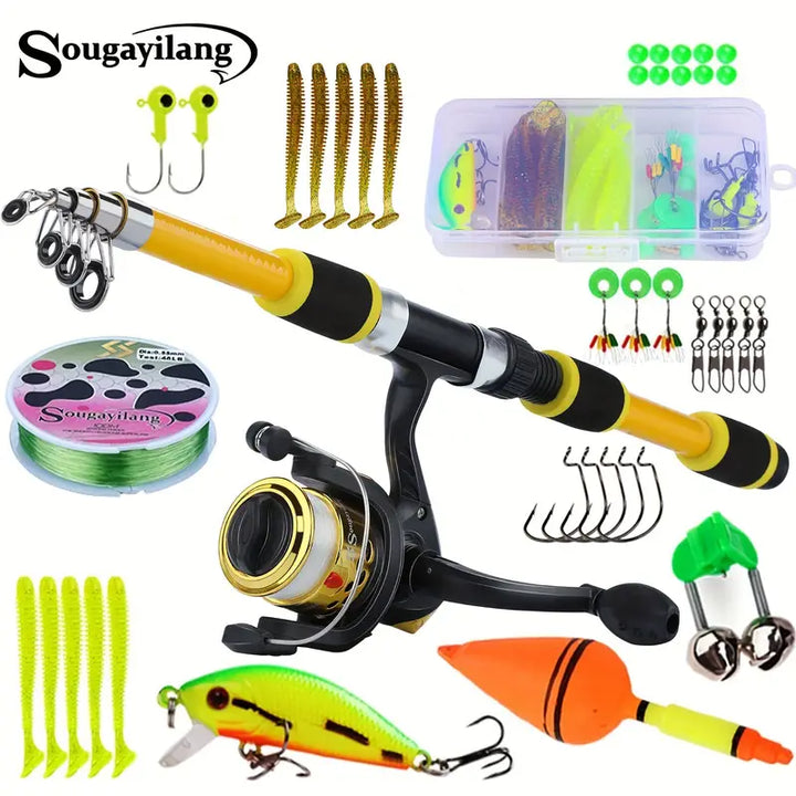 Telescopic Fishing Rod Set - CastMate