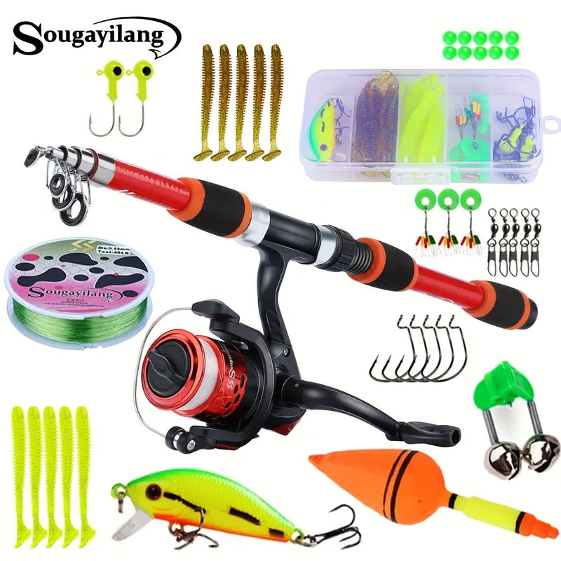 Telescopic Fishing Rod Set - CastMate