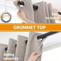 Textured Blackout Curtains - Somniq