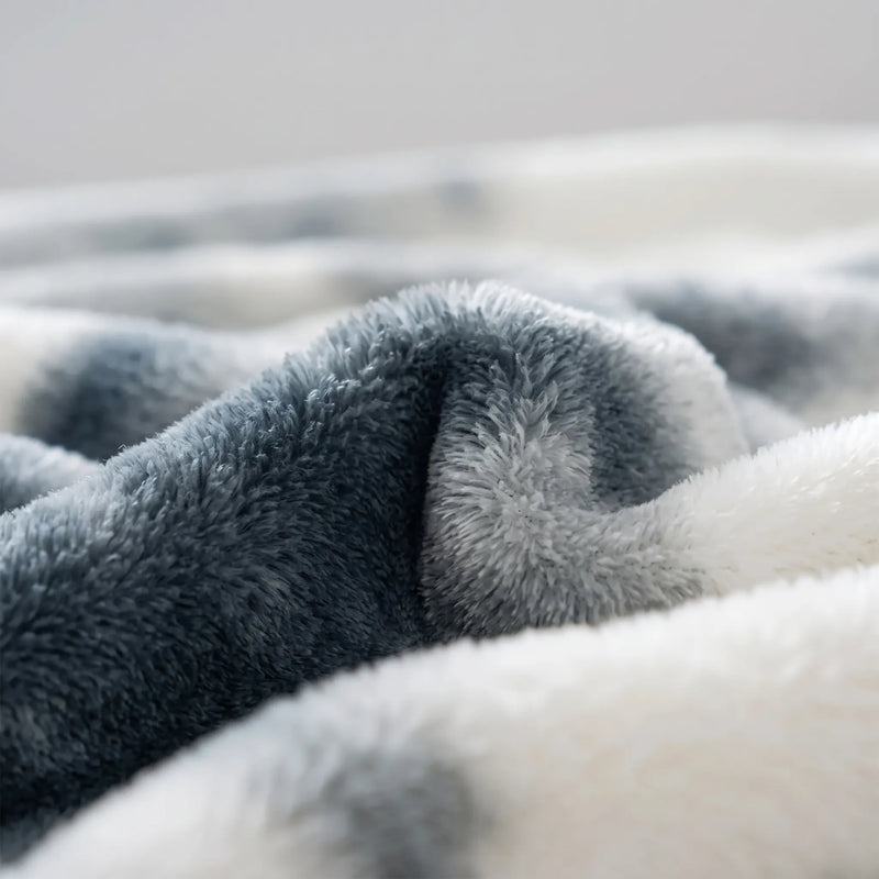 Textured Fluffy Home Throw - Velmara
