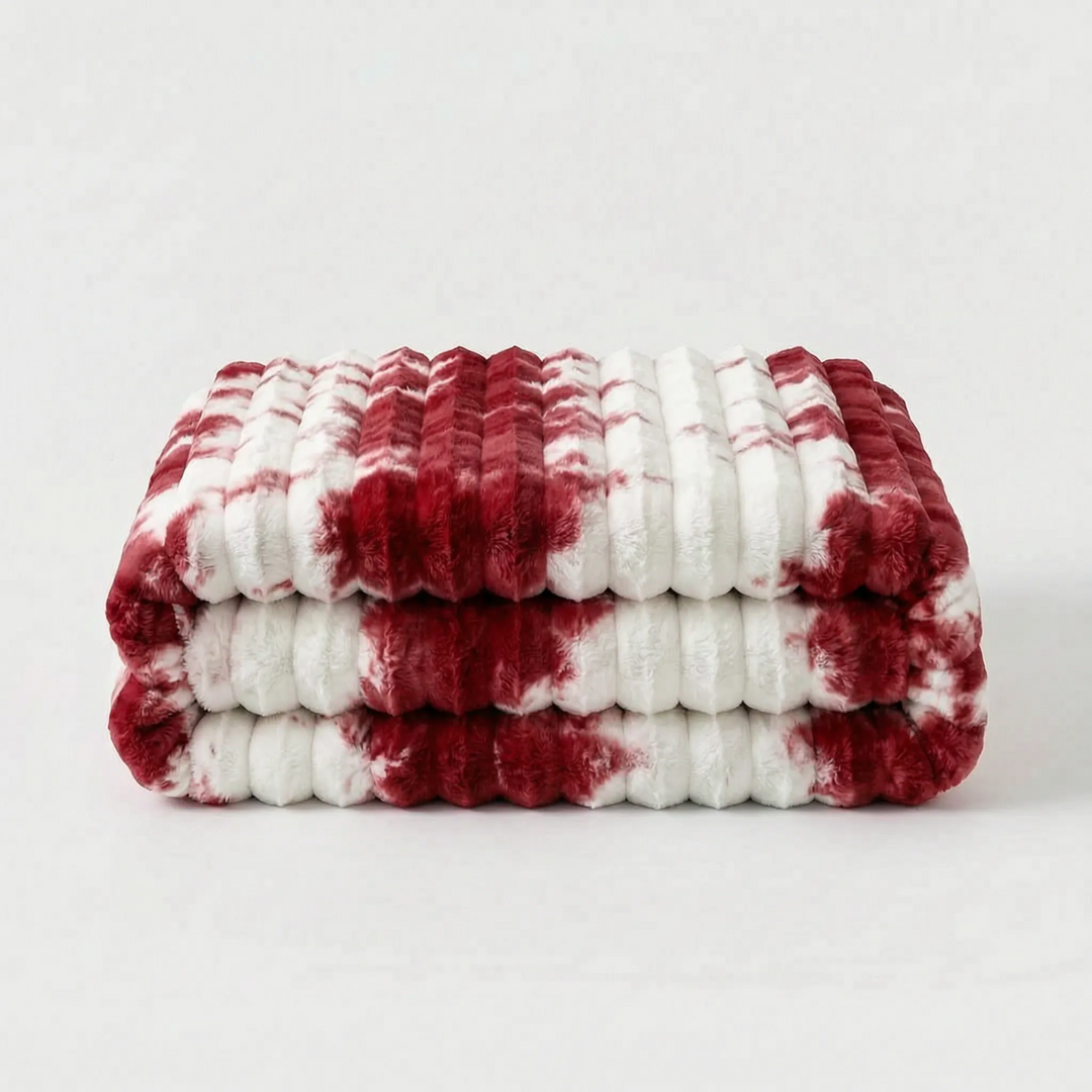 Textured Fluffy Home Throw - Velmara