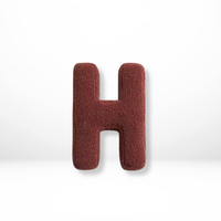 Textured Letter Shaped Cushion - AlphaPlush