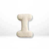 Textured Letter Shaped Cushion - AlphaPlush